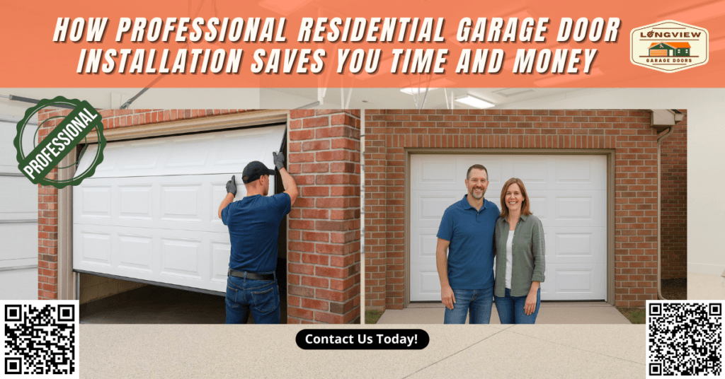 Why Investing in Quality Residential Garage Door Installation Pays Off