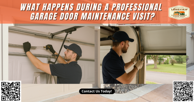What Happens During a Professional Garage Door Maintenance Visit? - Longview Garage Doors