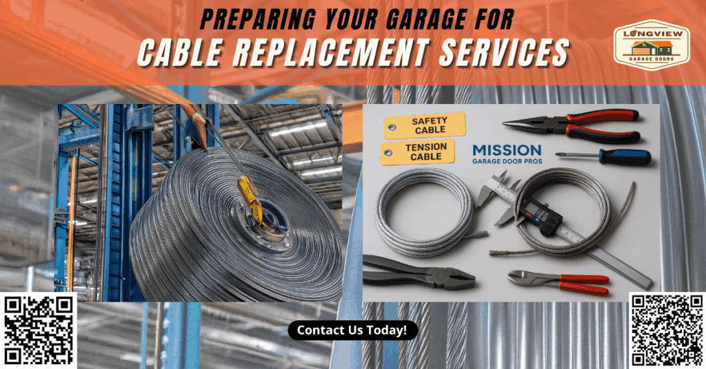 Preparing Your Garage for Cable Replacement Services
