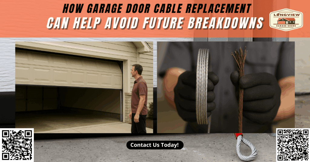 How Garage Door Cable Replacement Can Help Avoid Future Breakdowns - Longview Garage Doors