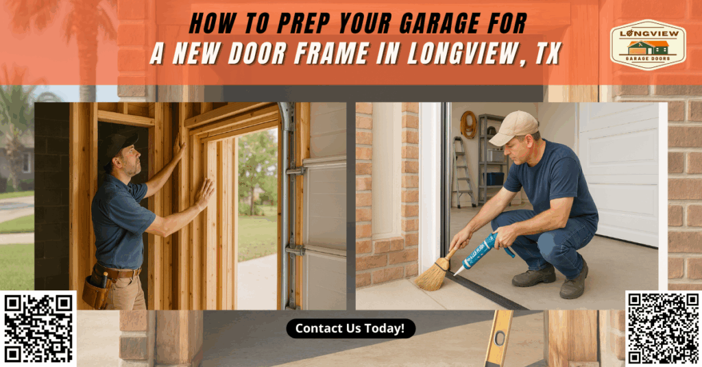 How to Prep Your Garage for a New Door Frame in Longview, TX