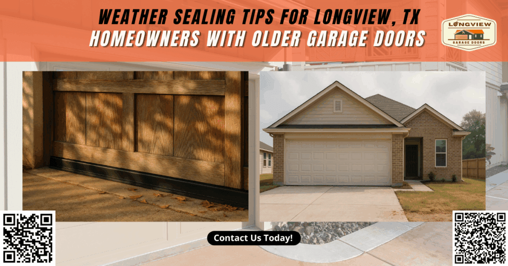 Weather Sealing Tips for Longview, TX Homeowners with Older Garage Doors - Longview Garage Doors