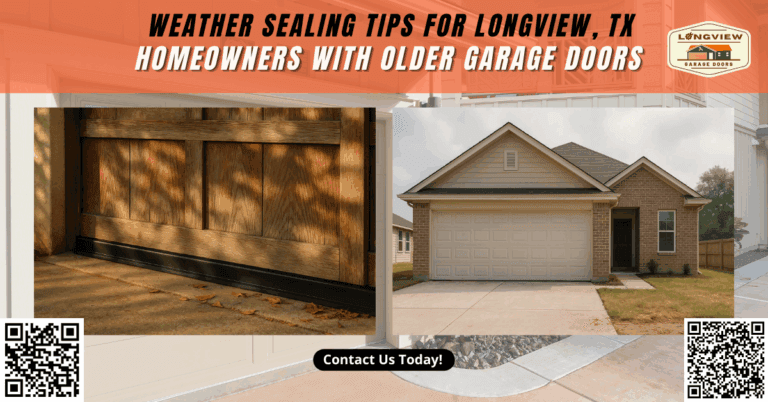 Weather Sealing Tips for Longview, TX Homeowners with Older Garage Doors - Longview Garage Doors