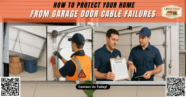 How to Protect Your Home from Garage Door Cable Failures - Longview Garage Doors