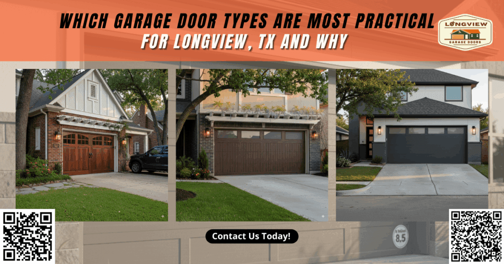 Which Garage Door Types Are Most Practical for Longview, TX, and Why - Longview Garage Doors