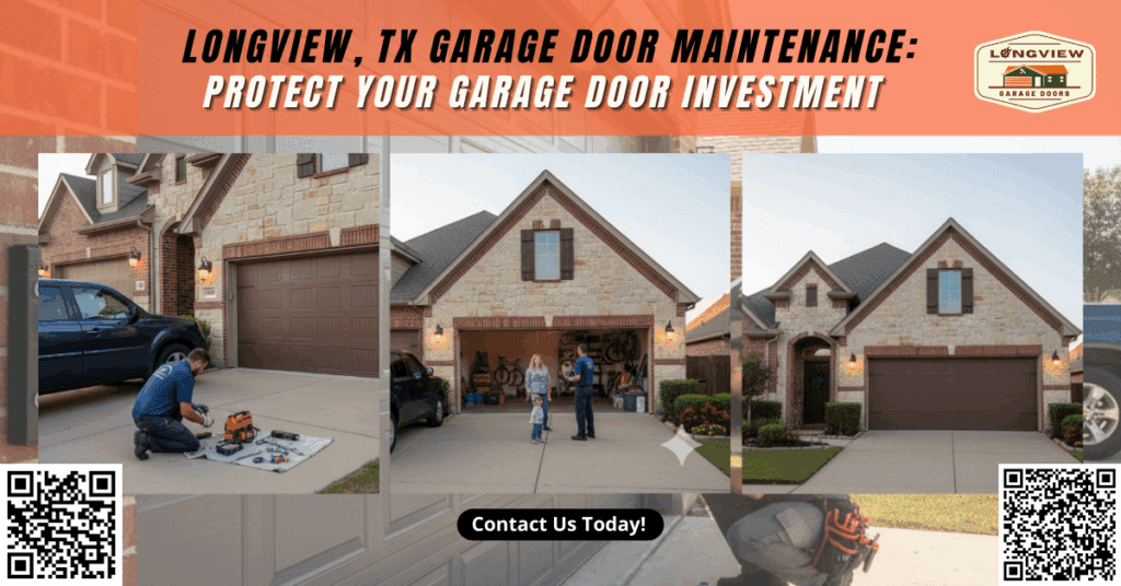 Longview, TX Garage Door Maintenance: Protect Your Garage Door Investment - Longview Garage Doors