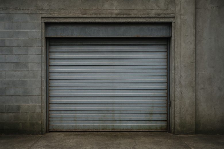 non insulated roll up garage door non insulated roll-up garage door
